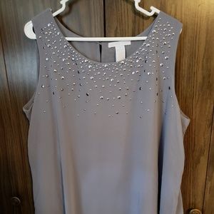 Light grey Design History top